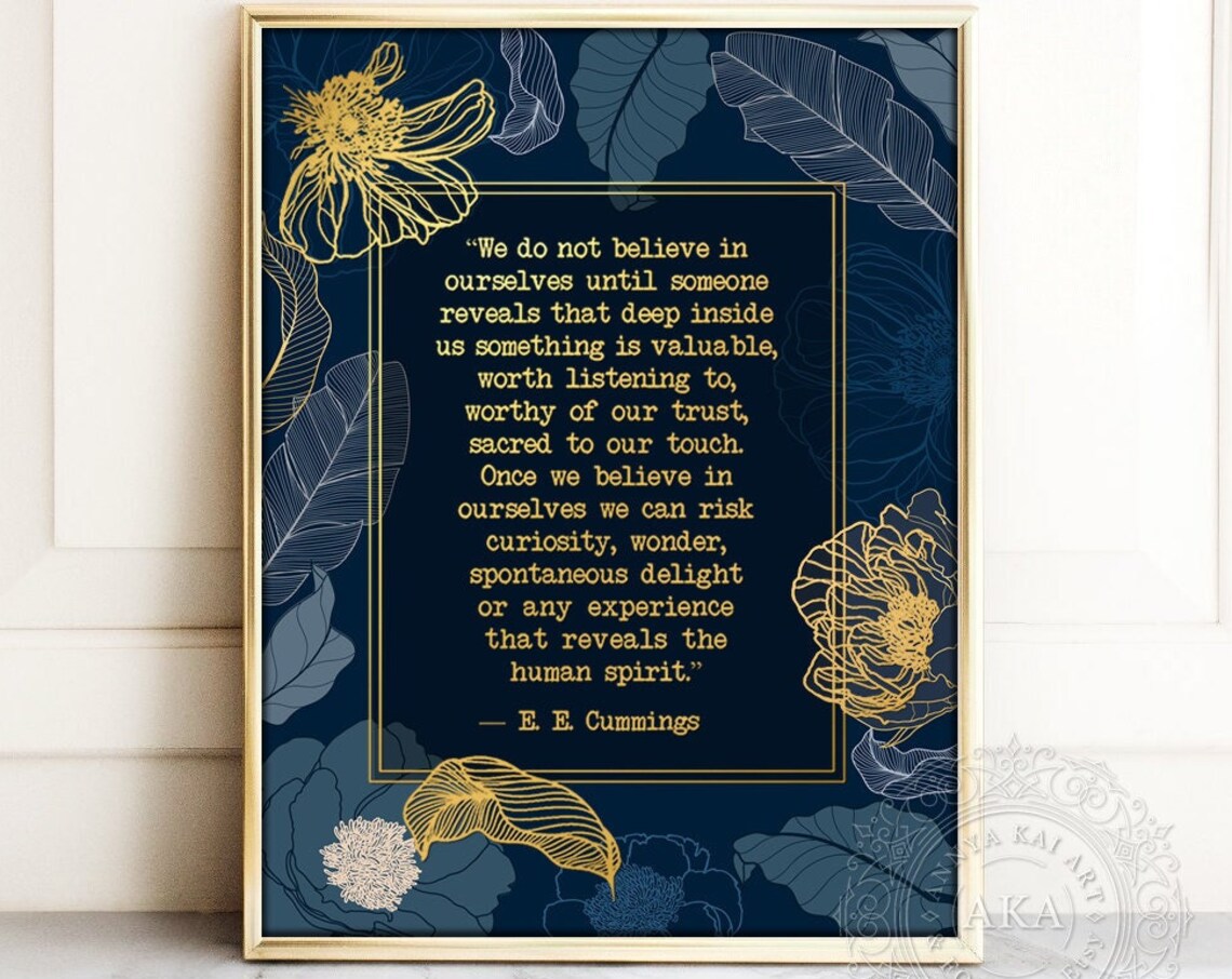 Social Worker Thank You Gold Foil Art Print, Therapist Decor