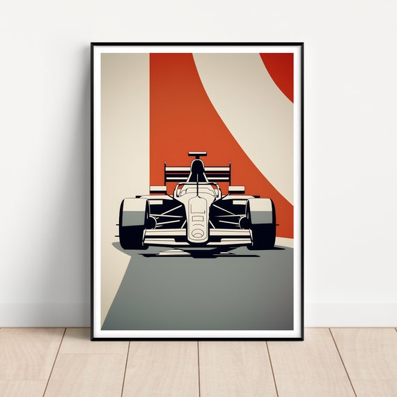 Formula 1 Poster Formula 1 Wall Art F1 Poster F1 Print F1 Poster Set Motorsport Poster Game Room Gift For Son Gift For Him Study