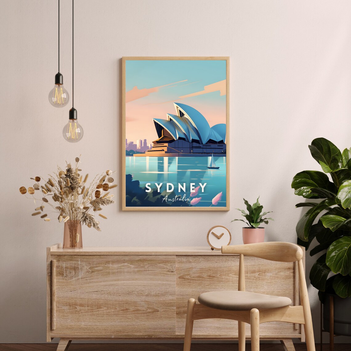 Sydney Travel Poster, Australia City Art Print - Image 2