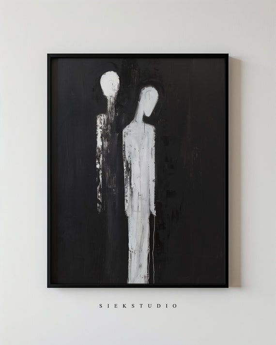 Minimalist Abstract Figures, Art Print