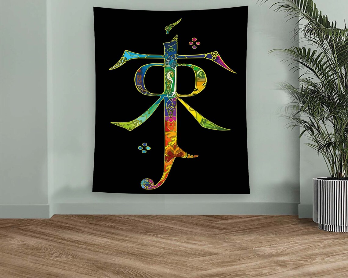 Lord Of The Rings Tapestry, Fantasy Wall Hanging - Image 2