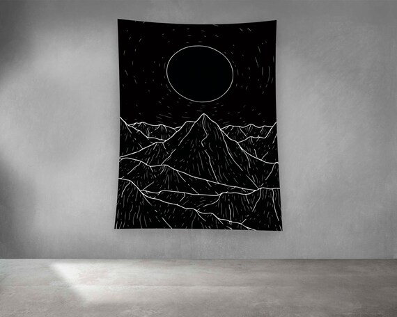 Moon Minimalist Poster, Celestial Bedroom Decor