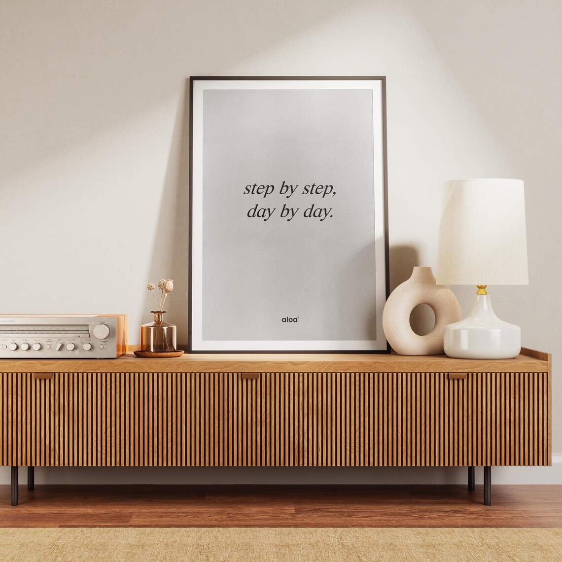 Minimalist Motivational Typography Art Poster - Image 3