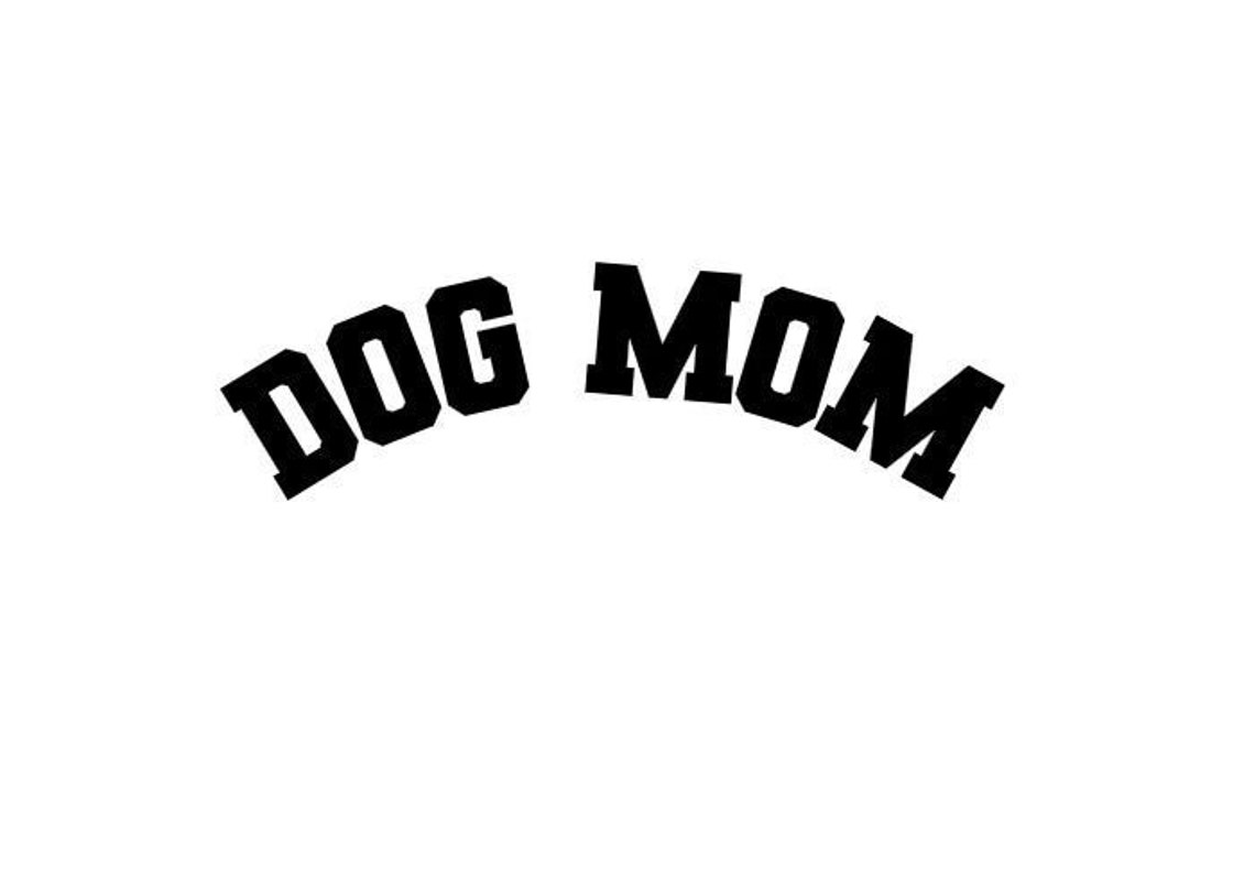 Dog Mom Simple Quote Art Print