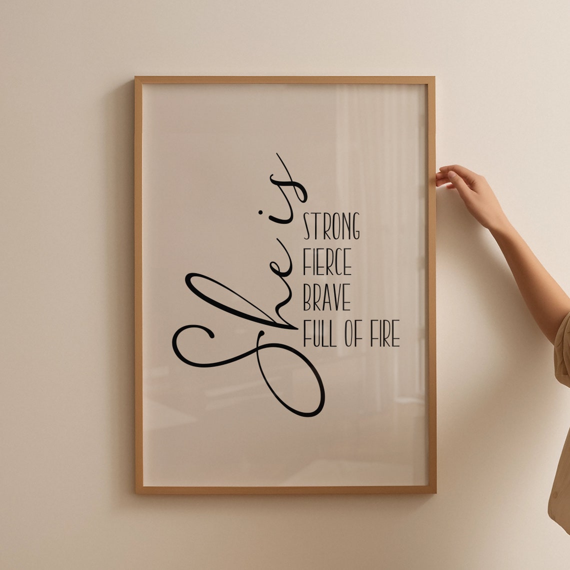 Modern Christian Wall Print Scripture Art Christian Poster Bible Verse Wall Decor Art Gift For Christian - Image 4