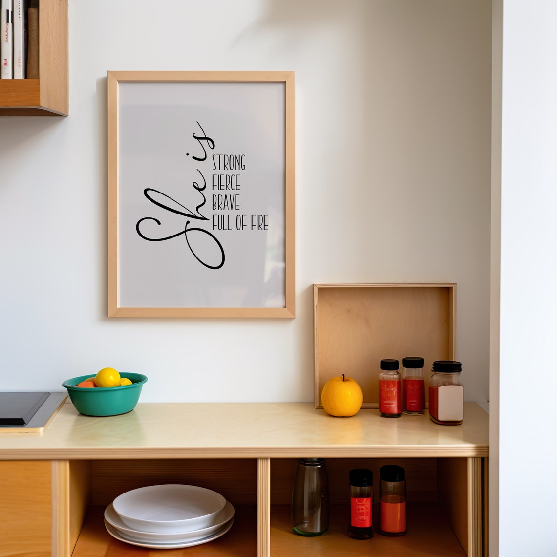 Modern Christian Wall Print Scripture Art Christian Poster Bible Verse Wall Decor Art Gift For Christian - Image 2
