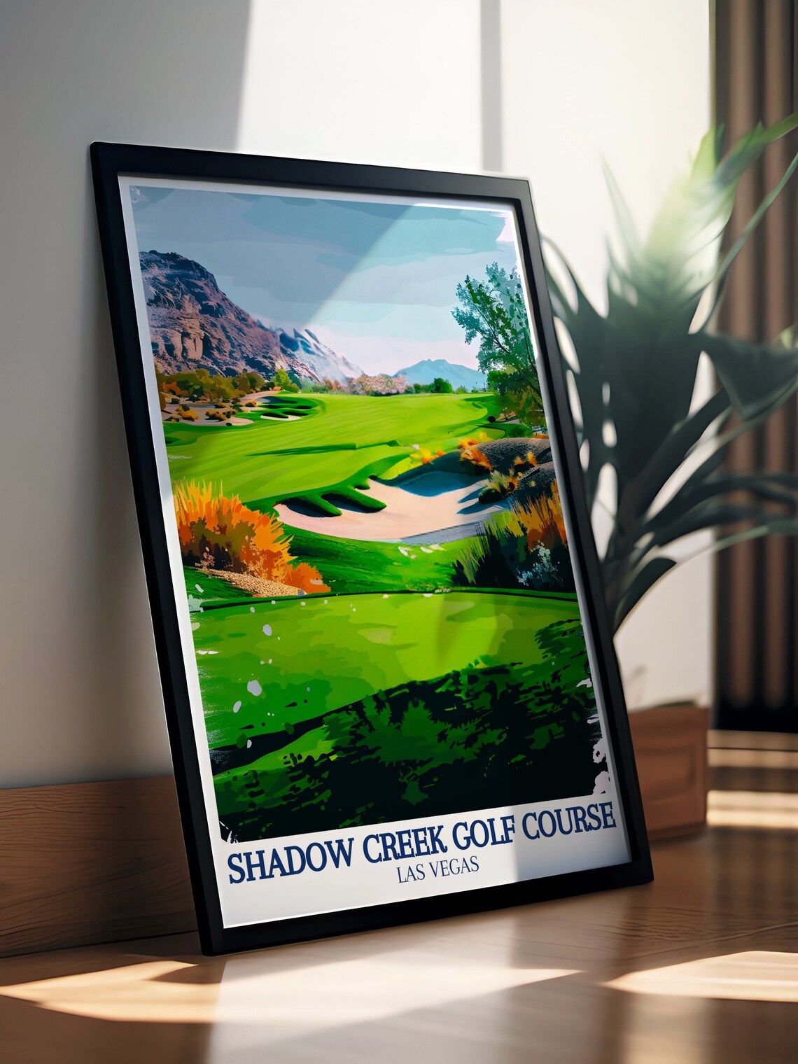Shadow Creek Golf Course Posters Nevada Desert Art Stunning Shadow Creek Prints Shadow Creek Course Posters - Image 2