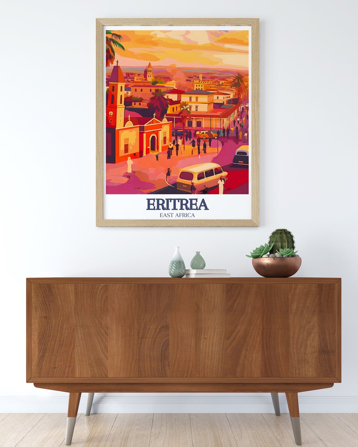 Asmara Eritrea Travel Poster, Travel Poster - Image 2