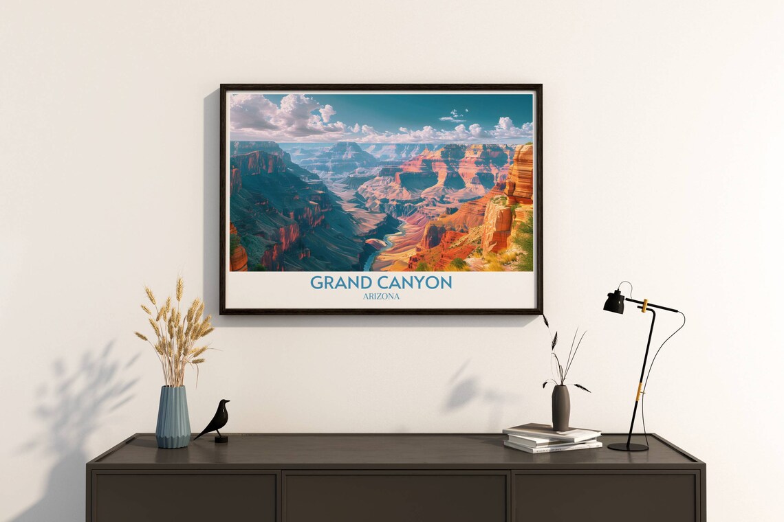 Grand Canyon Arizona National Park Vista Canyon Walls Poster