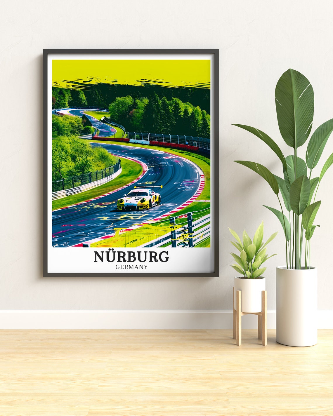 Nrburg Poster Ahrweiler Nrburgring Print Ahrweiler Nrburgring Decor Ahrweiler Nrburgring Gift Nrburg Decor Nrburg Print - Image 2