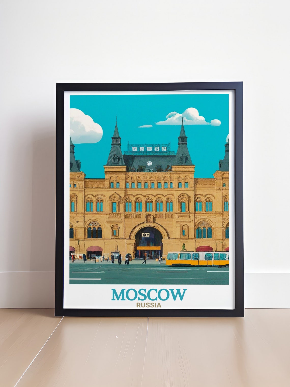 Moscow Prints Gum Department Store Art Gum Department Store For Home Decor Moscow And Russia Artwork Moscow Gift And Russia Art Gifts - Image 4
