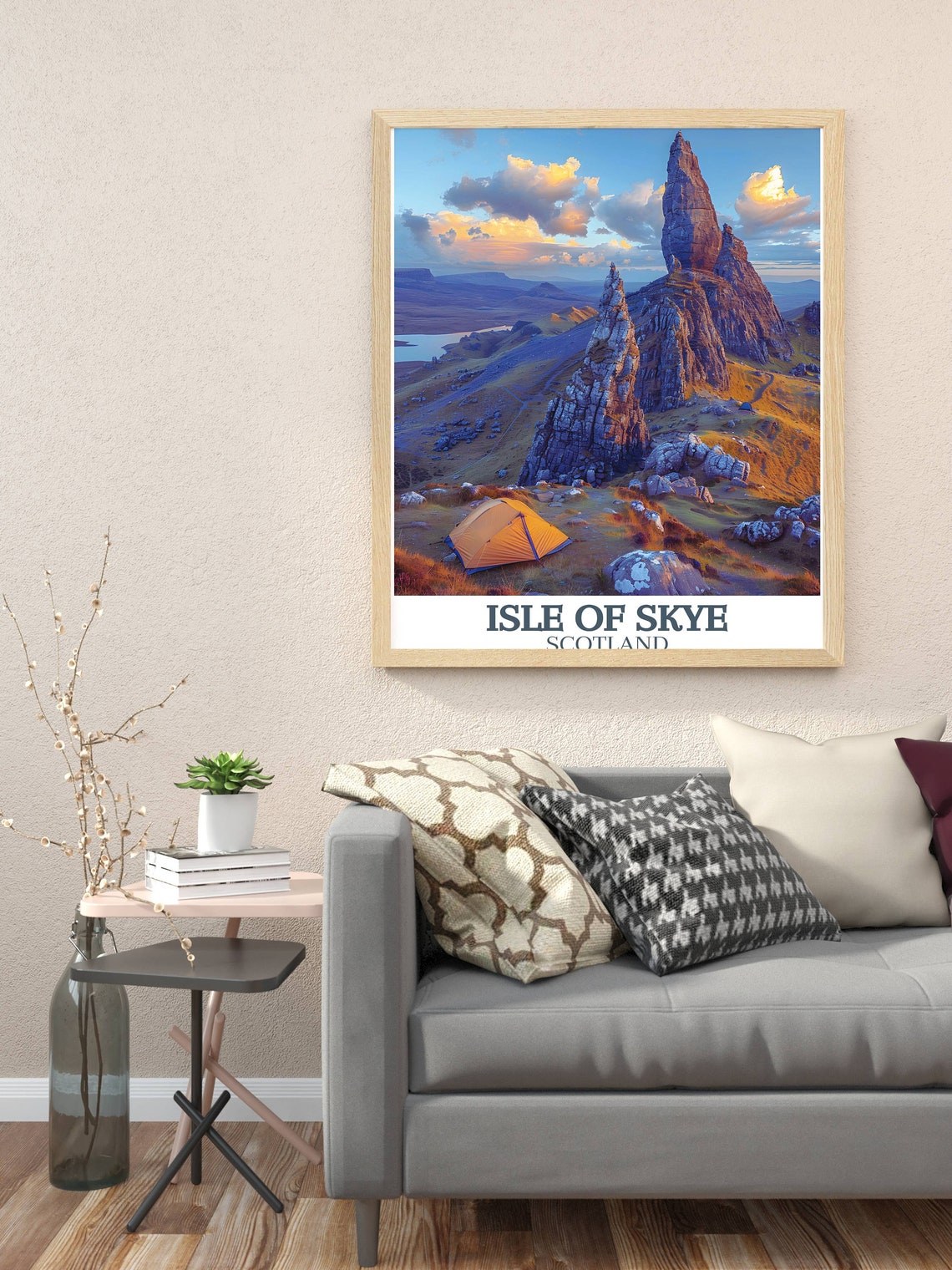 Isle Of Skyewall Decor Collection Old Man Of Storr Travel Prints Scotland Arts And Travel Posterisle Of Travel Posters - Image 4