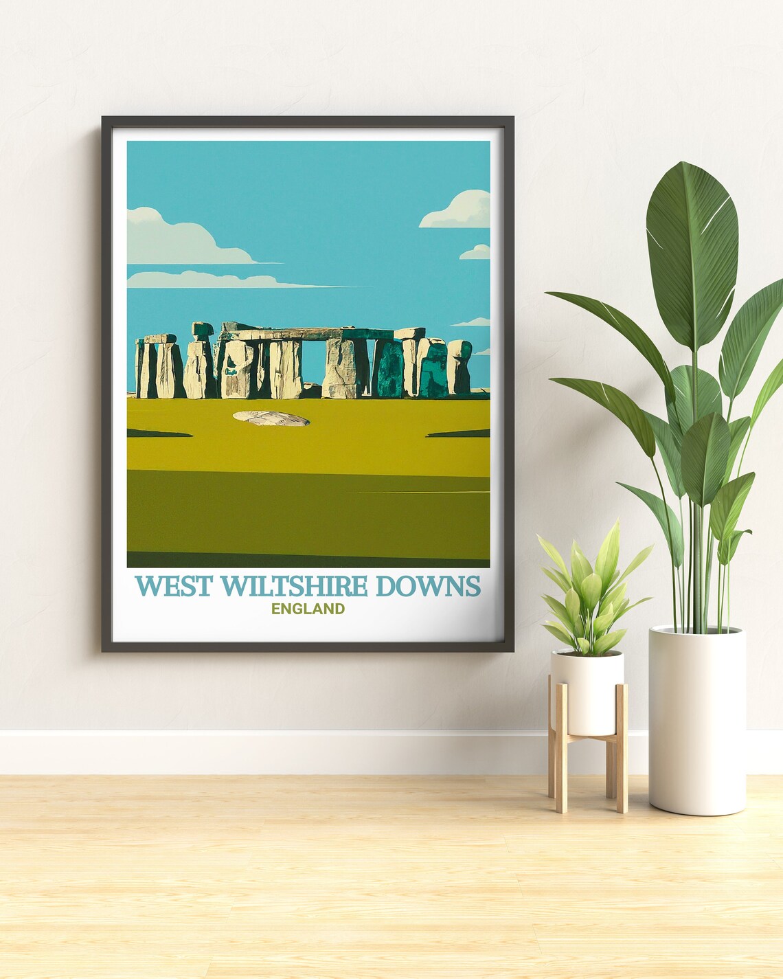 Stonehenge Ancient Stones West Wiltshire Downs England Poster - Image 3