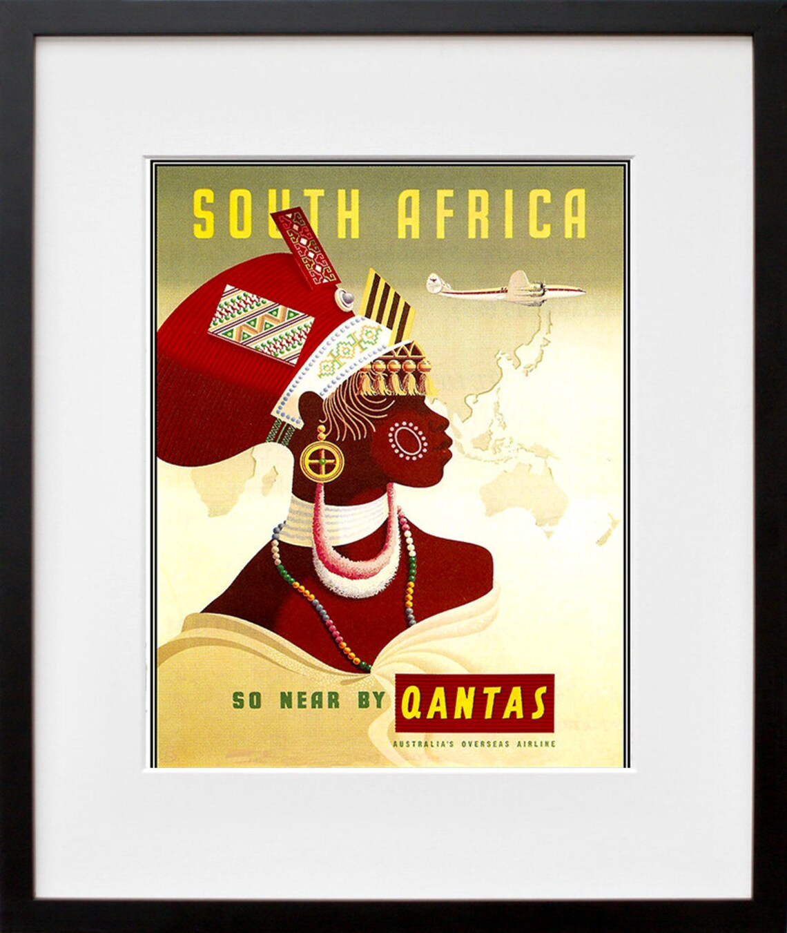 South Africa Travel Poster, African Wall Art Print - Image 2