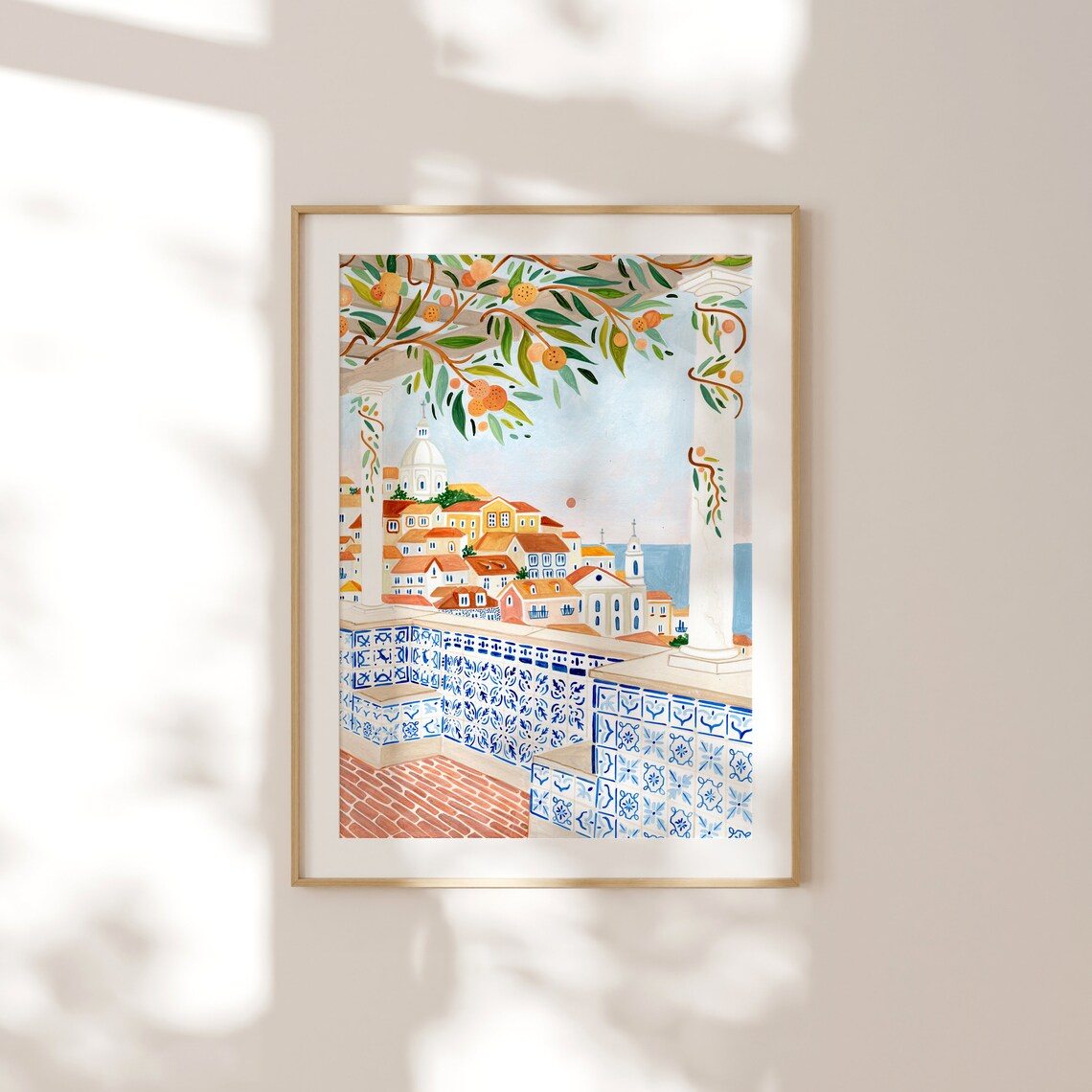 Lisbon Portugal Travel Poster, Europe Home Decor - Image 2