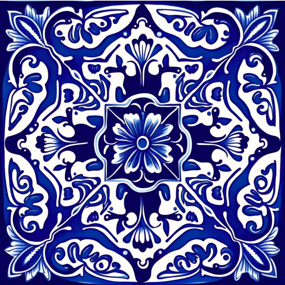 Talavera Ceramic Tile, Mexican Spanish Kitchen Decor - Image 4
