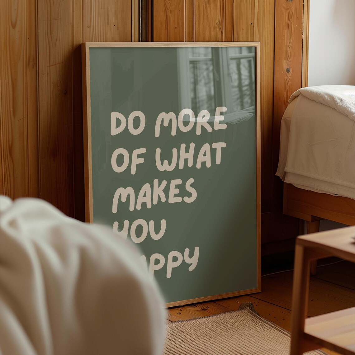 Do More Of What Makes You Happy Quote, Poster - Image 3