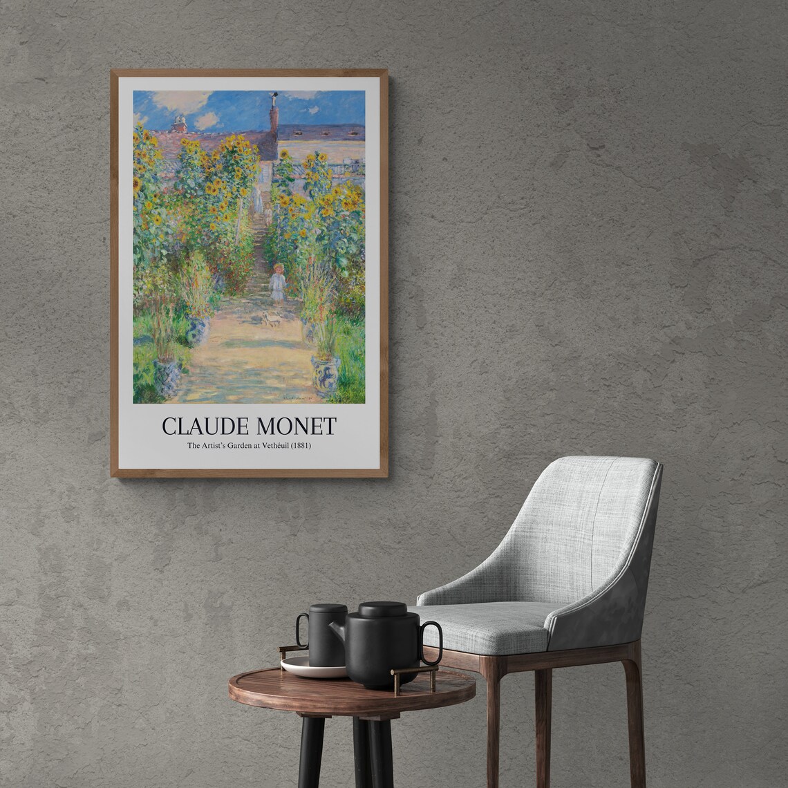 Monet Museum Poster Impressionist Art Artwork Gift Poster Print Wall Art Home Dcor Printable Wall Art - Image 2