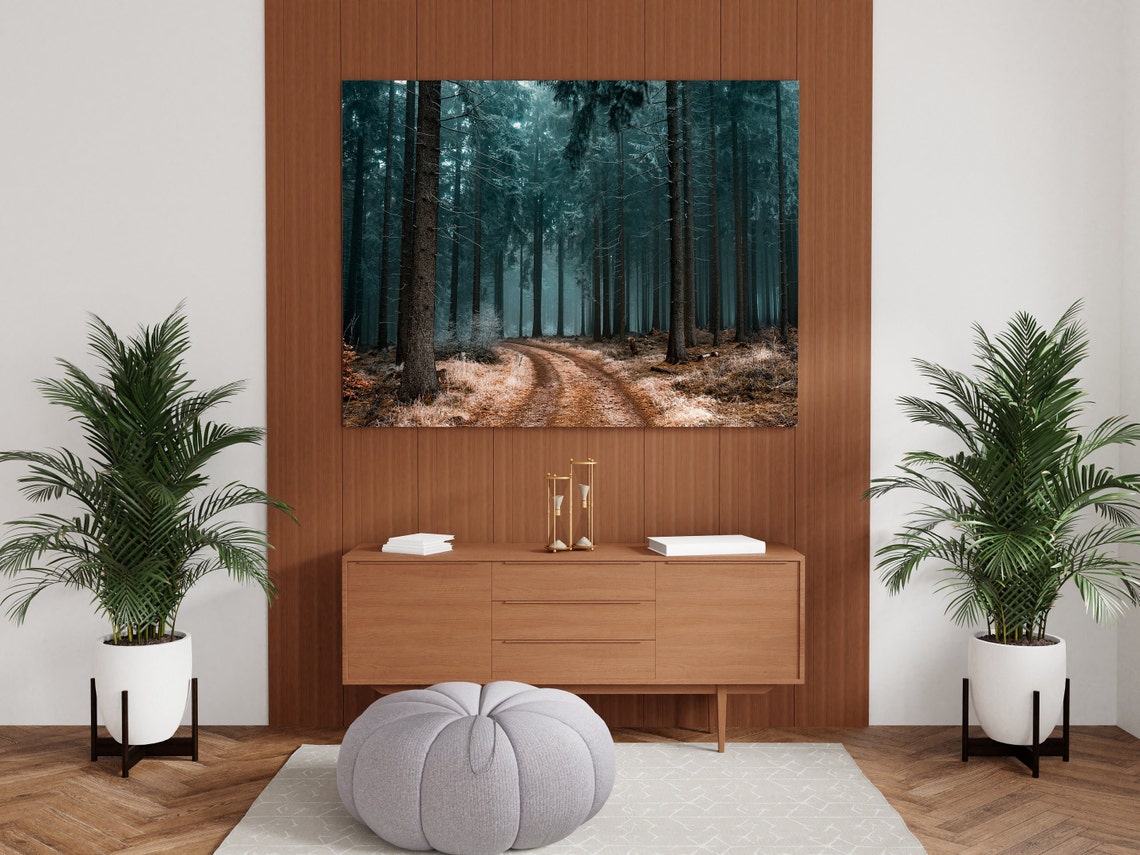 Forest Wall Art Forest Print Forest Art Print Forest Tree Large Art Large Print Tree Print - Image 2