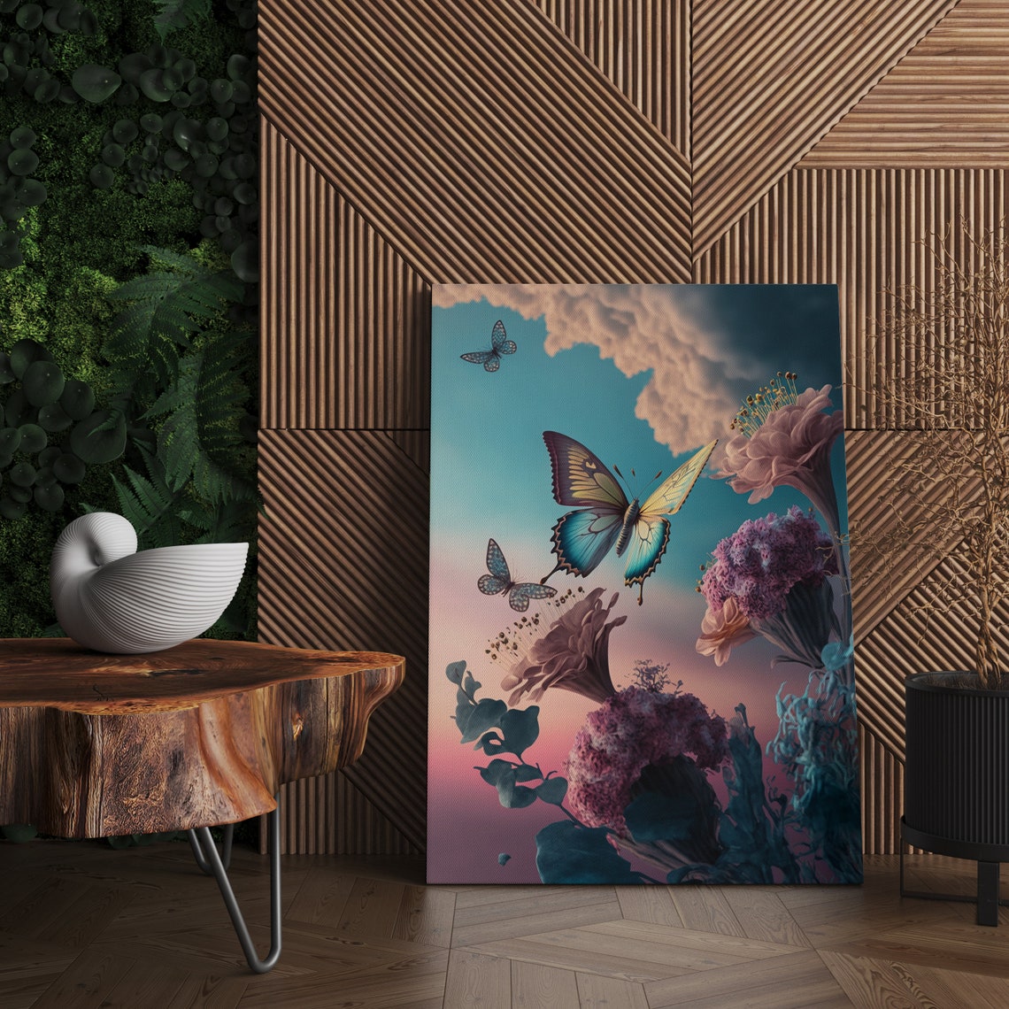 Fantasy Butterfly Art Print Nursery Wall Art Butterfly Art Print Butterfly Wall Art Butterfly Wall Art Butterflies Print - Image 2