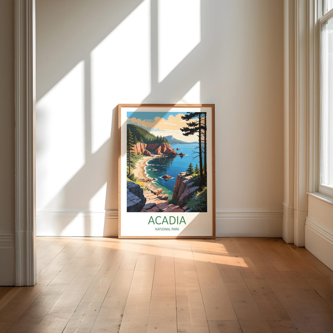 Acadia Print Acadia National Park Acadia Poster Maine Print Acadia Travel Poster National Park Maine Usa Travel Gift Nature Prints - Image 6