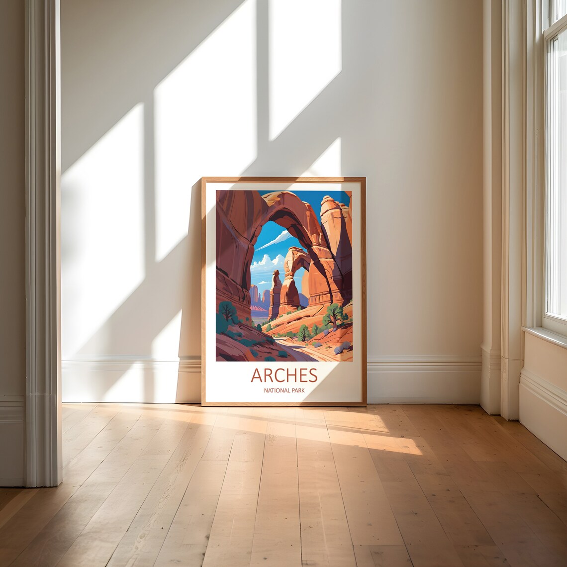 Arches Print Arches National Park Poster Utah Print Utah Arches Poster Travel Gift National Park Print Arches Travel Print Utah Gifts - Image 6