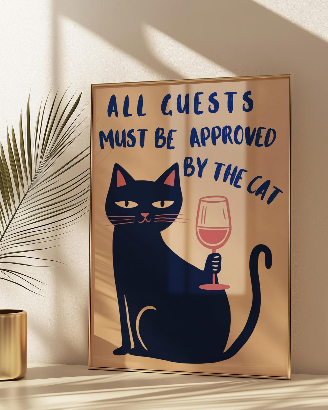 Cat Lover Gift Funny Quote, Poster Print - Image 6