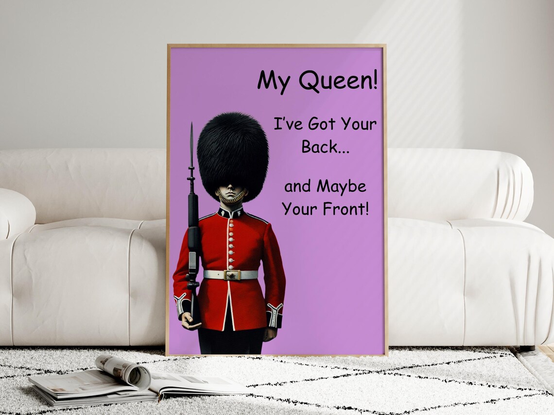 Queens Guard Funny Quote, Gift For Her - Image 3