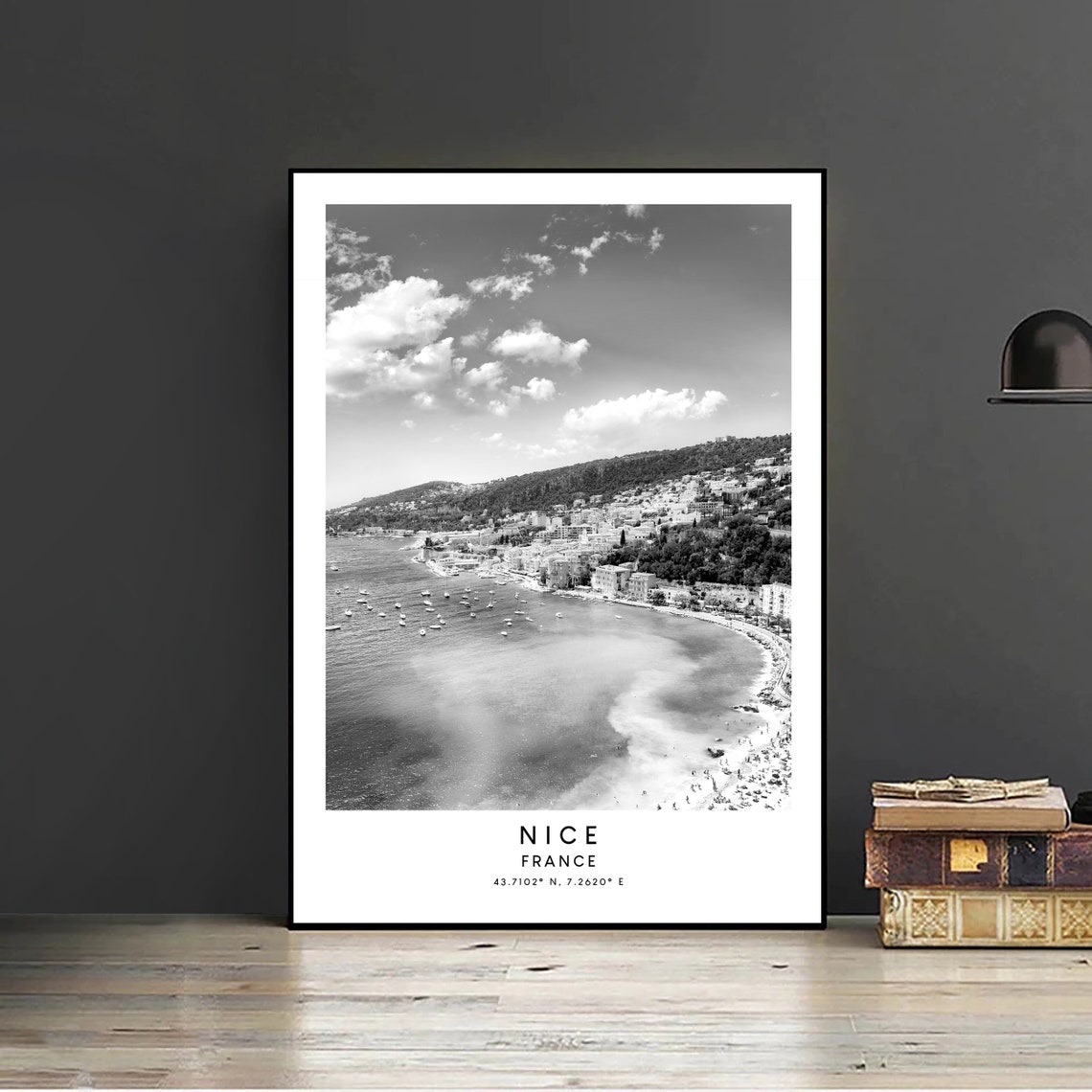 Nice Minimalist Travel Poster, French Riviera - Image 2