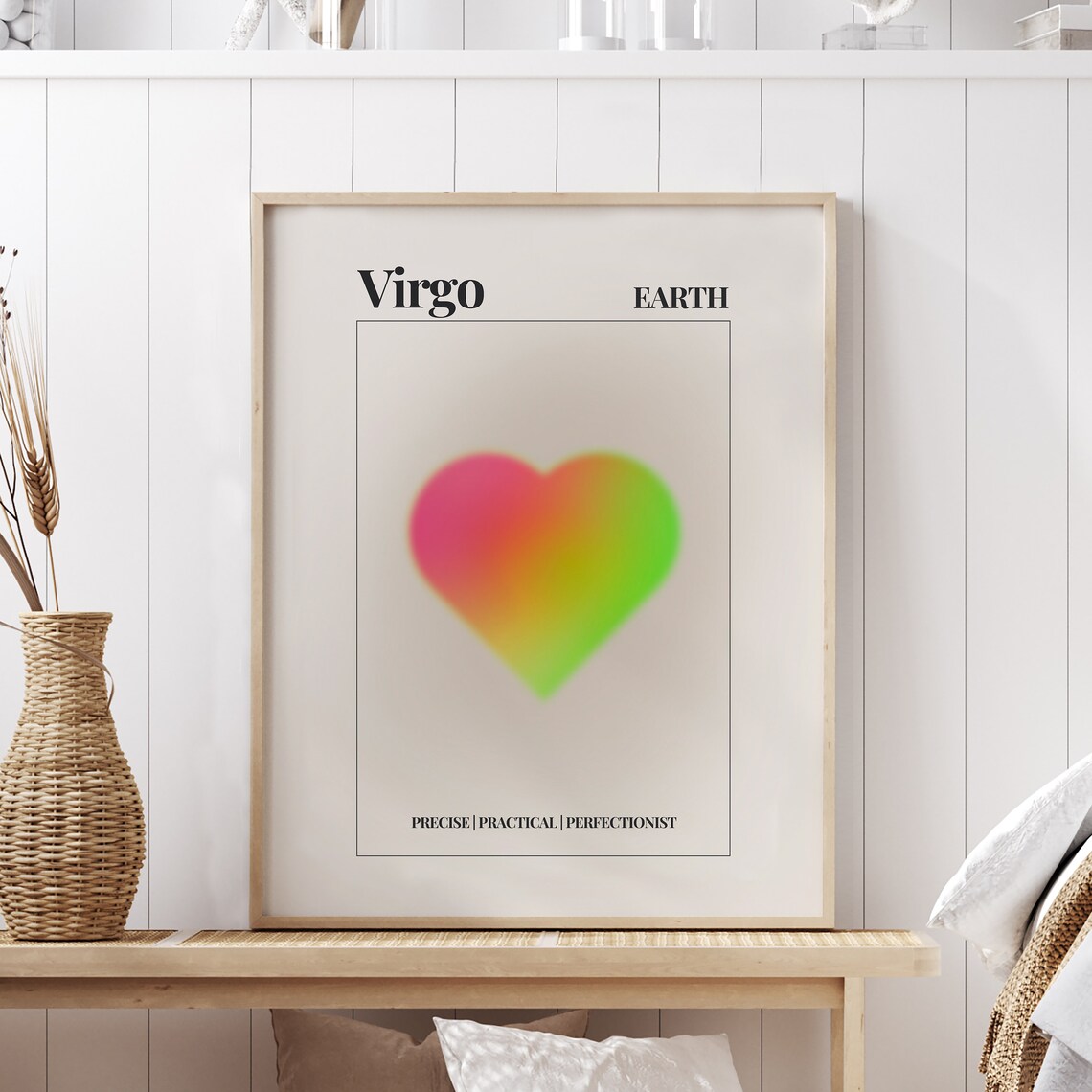 Zodiac Sign Virgo Aura Poster Quote Inspirational Quote Motivational Quote Quote Print Poster Print Wall Art Quote 1