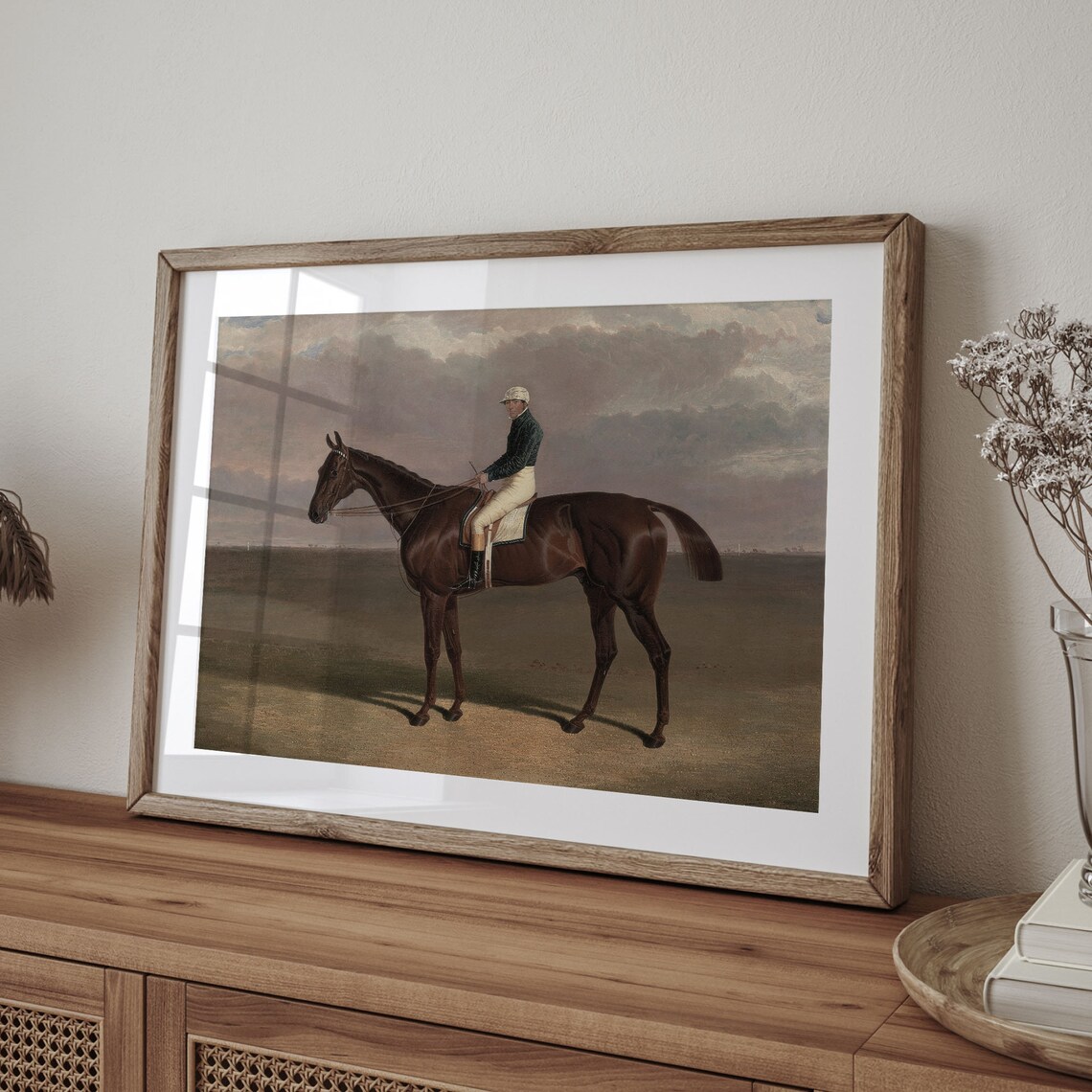 Vintage Horse Artwork, Farmhouse Equestrian Poster - Image 4