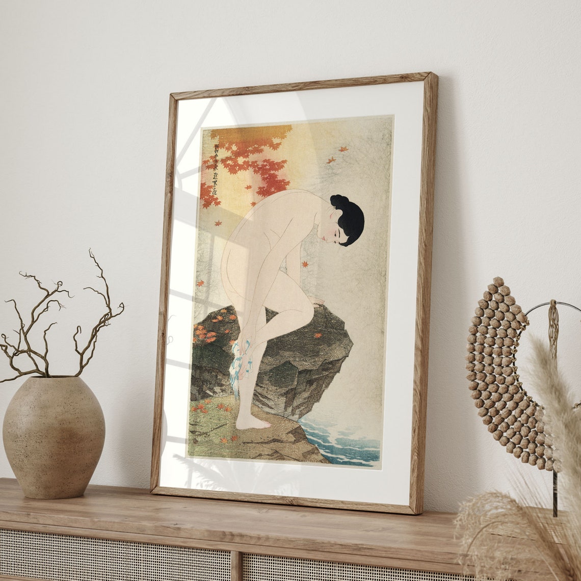 Japan Ukiyo E Art Ito Shinsui 1930 The Fragrance Of A Bath Japanese Wall Decor Colorful Poster Living Room Art Japanese C16 1013 - Image 4