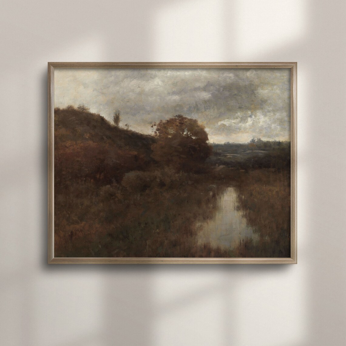 Vintage Autumn Artwork, Rustic Fall Art Print