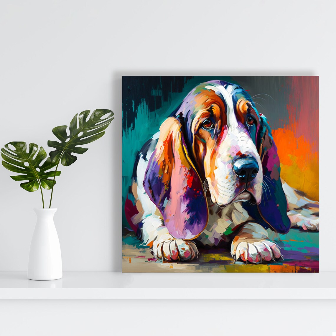 Dog Wall Decor, Dog Home Decor Animal Art Print - Image 2