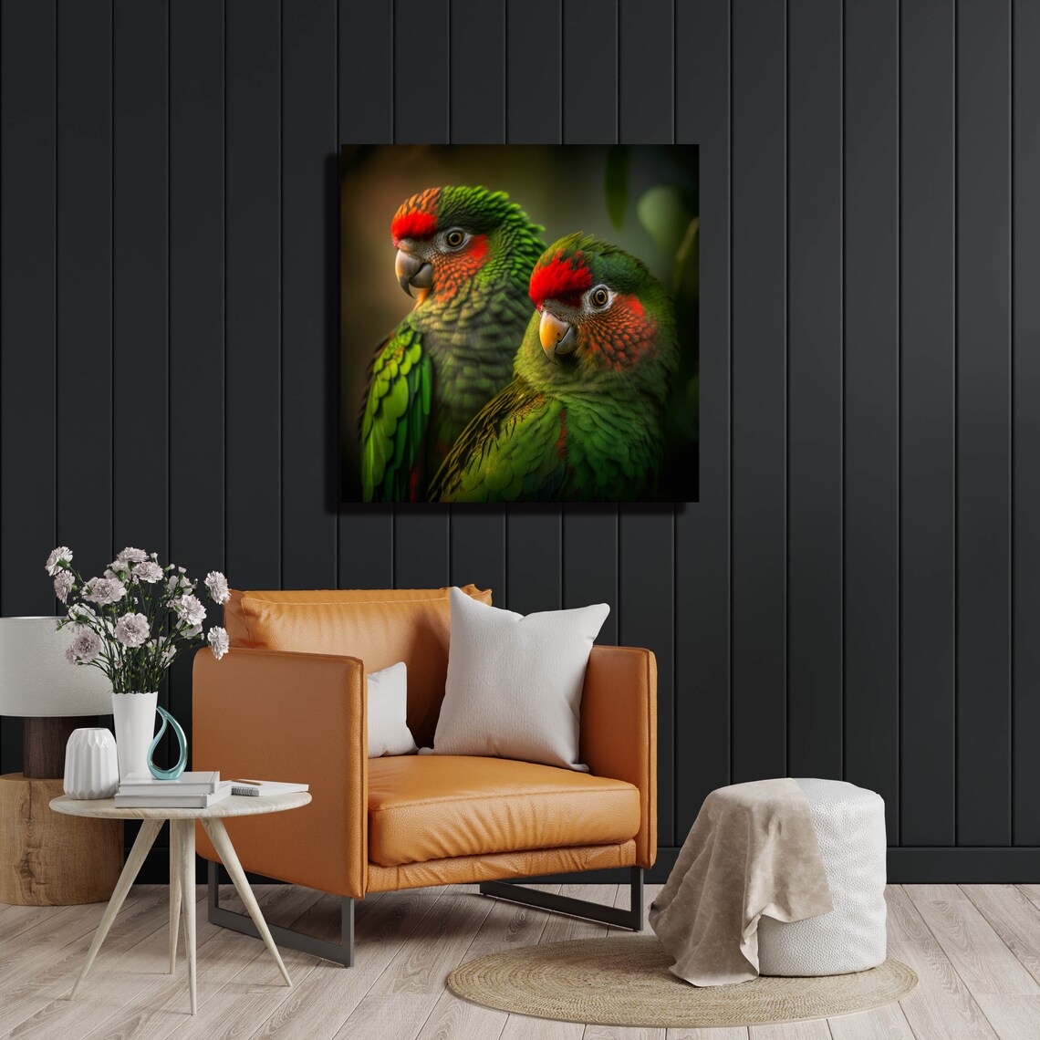 Parrot Wall Art Print, Bird Decor for Home Interior - Image 4