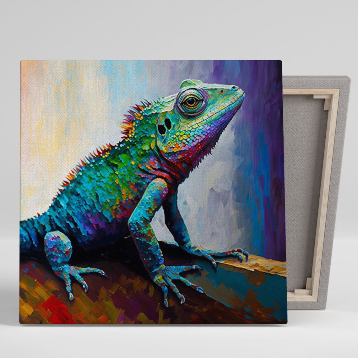 Bearded Dragon Modern Animal Decor Art Print