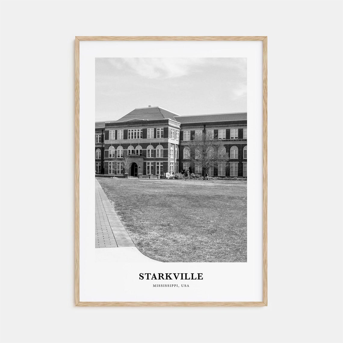 Starkville Wall Art Starkville Wall Decor Starkville Poster Starkville Home Decor Starkville Travel Gift Starkville Travel Print