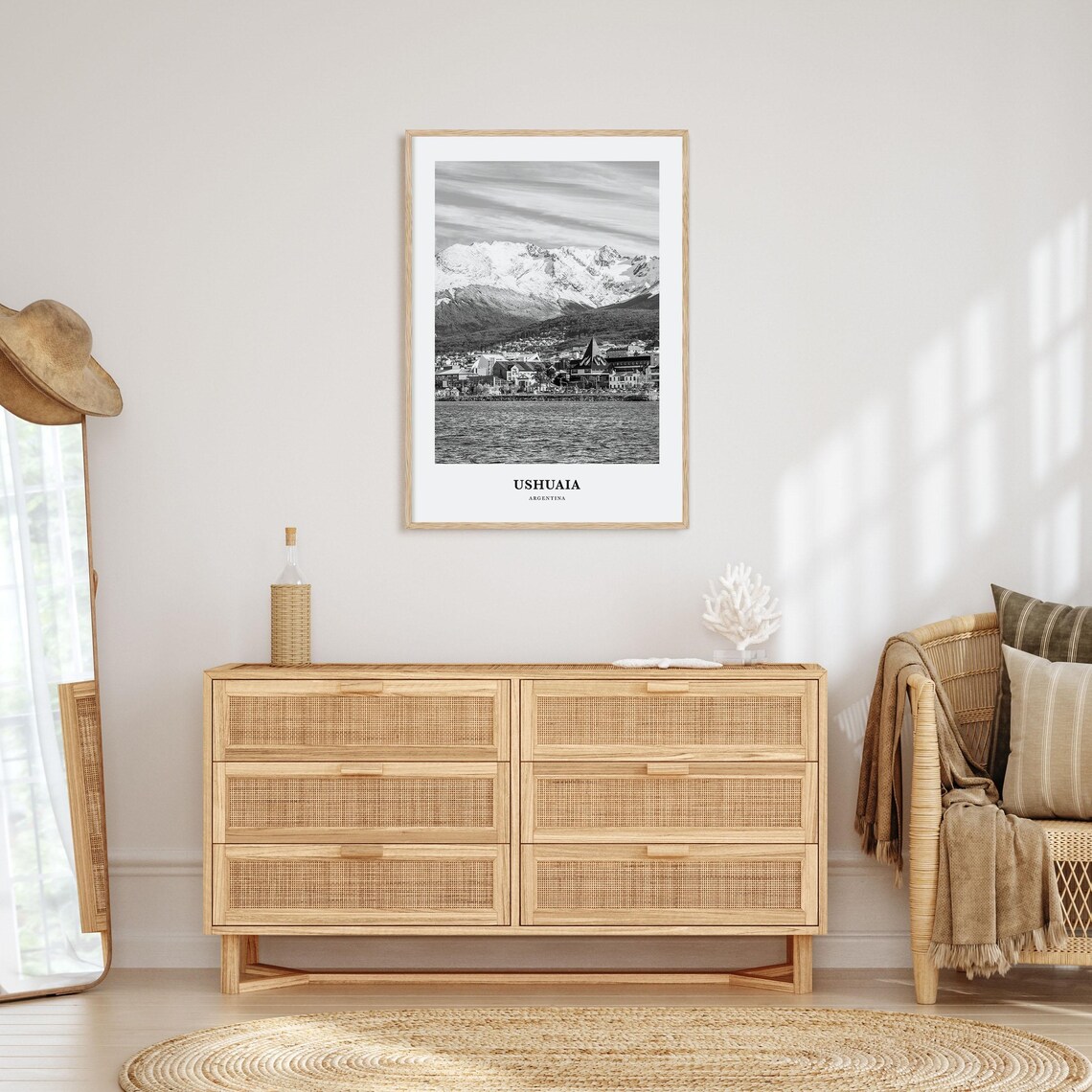 Ushuaia Wall Art Ushuaia Wall Decor Ushuaia Poster Ushuaia Home Decor Ushuaia Travel Gift Ushuaia Travel Print - Image 3