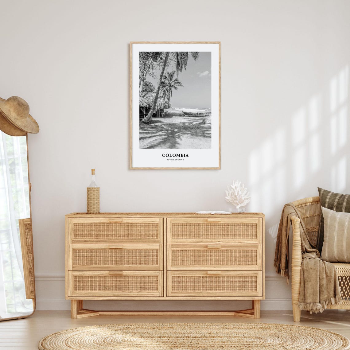 Colombia Wall Art No 1 Colombia Wall Decor Colombia Poster Colombia Home Decor Colombia Travel Gift Colombia Travel Print - Image 3