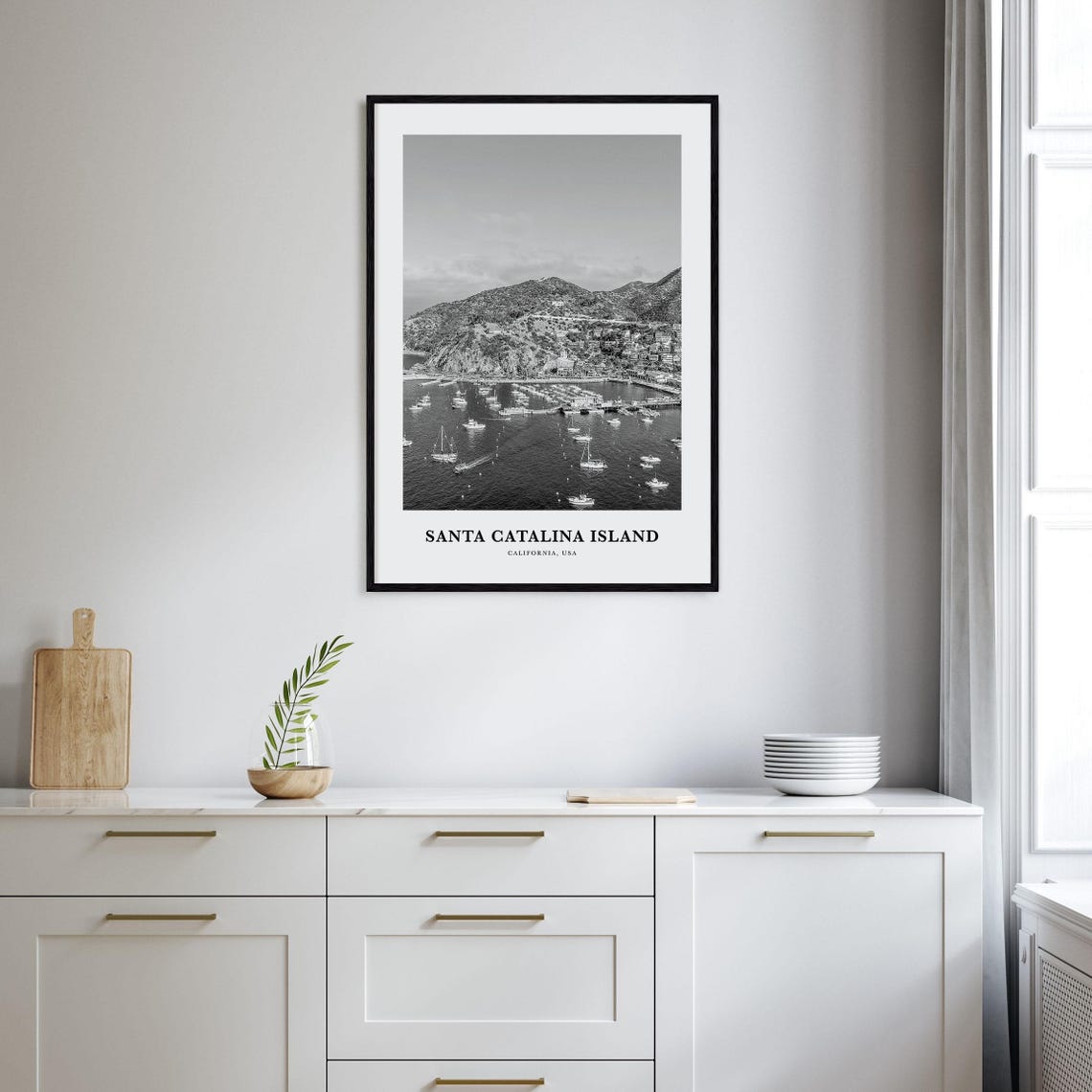 Santa Catalina Island Wall Art No 2 Santa Catalina Island Wall Decor Santa Catalina Island Poster Santa Catalina Island Home Decor - Image 2