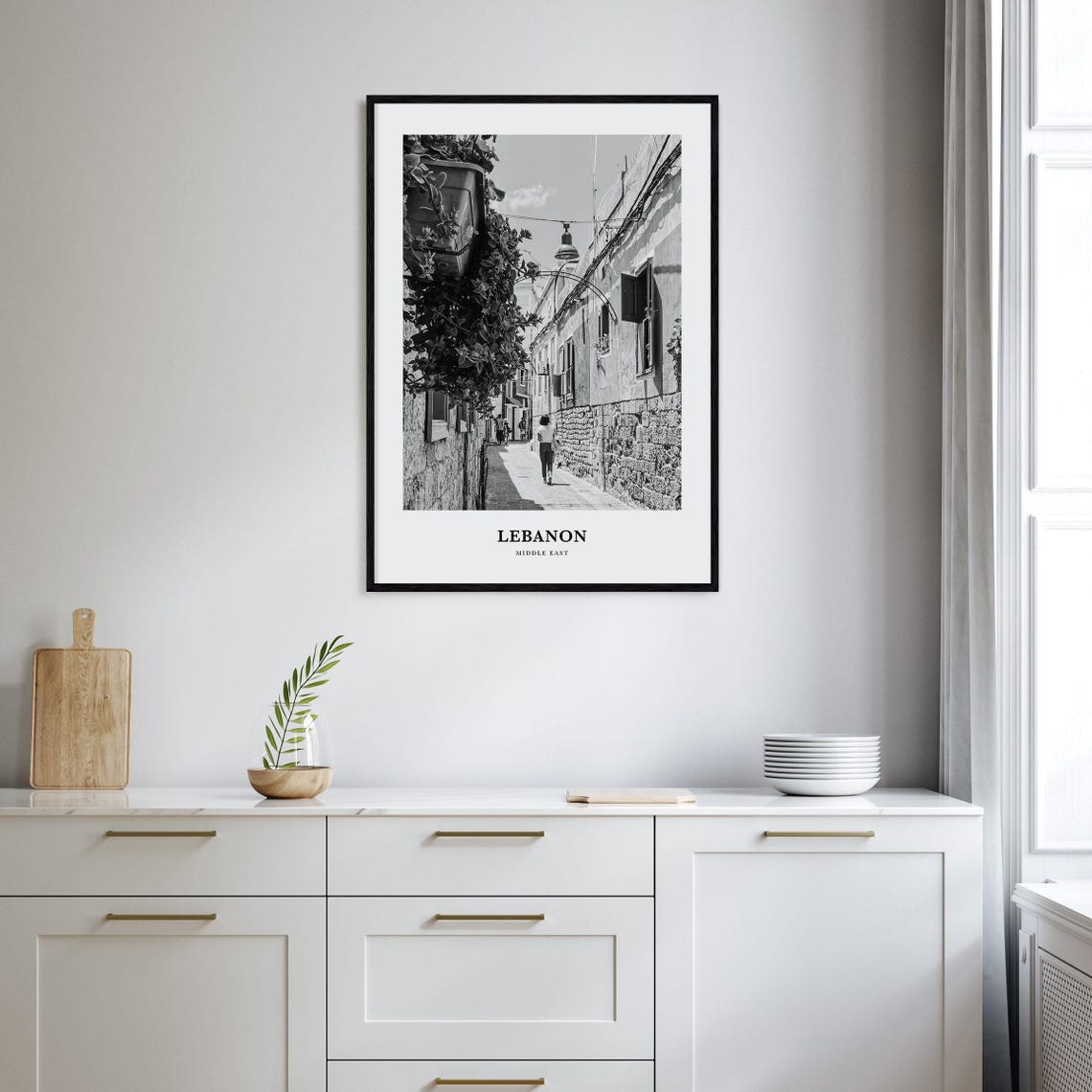 Lebanon Wall Art No 4 Lebanon Wall Decor Lebanon Poster Lebanon Home Decor Lebanon Travel Gift Lebanon Travel Print - Image 2