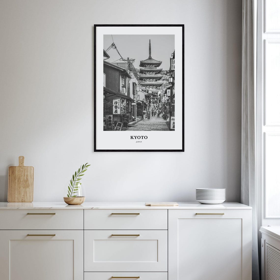 Kyoto Wall Art No 2 Kyoto Wall Decor Kyoto Poster Kyoto Home Decor Kyoto Travel Gift Kyoto Travel Print - Image 2