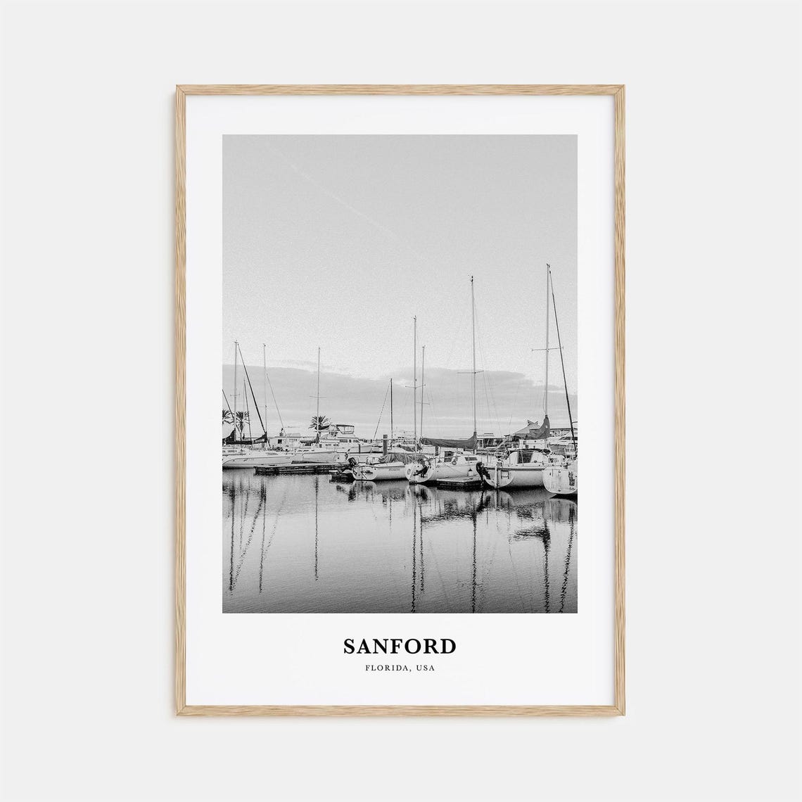 Sanford Wall Art Sanford Wall Decor Sanford Poster Sanford Home Decor Sanford Travel Gift Sanford Travel Print
