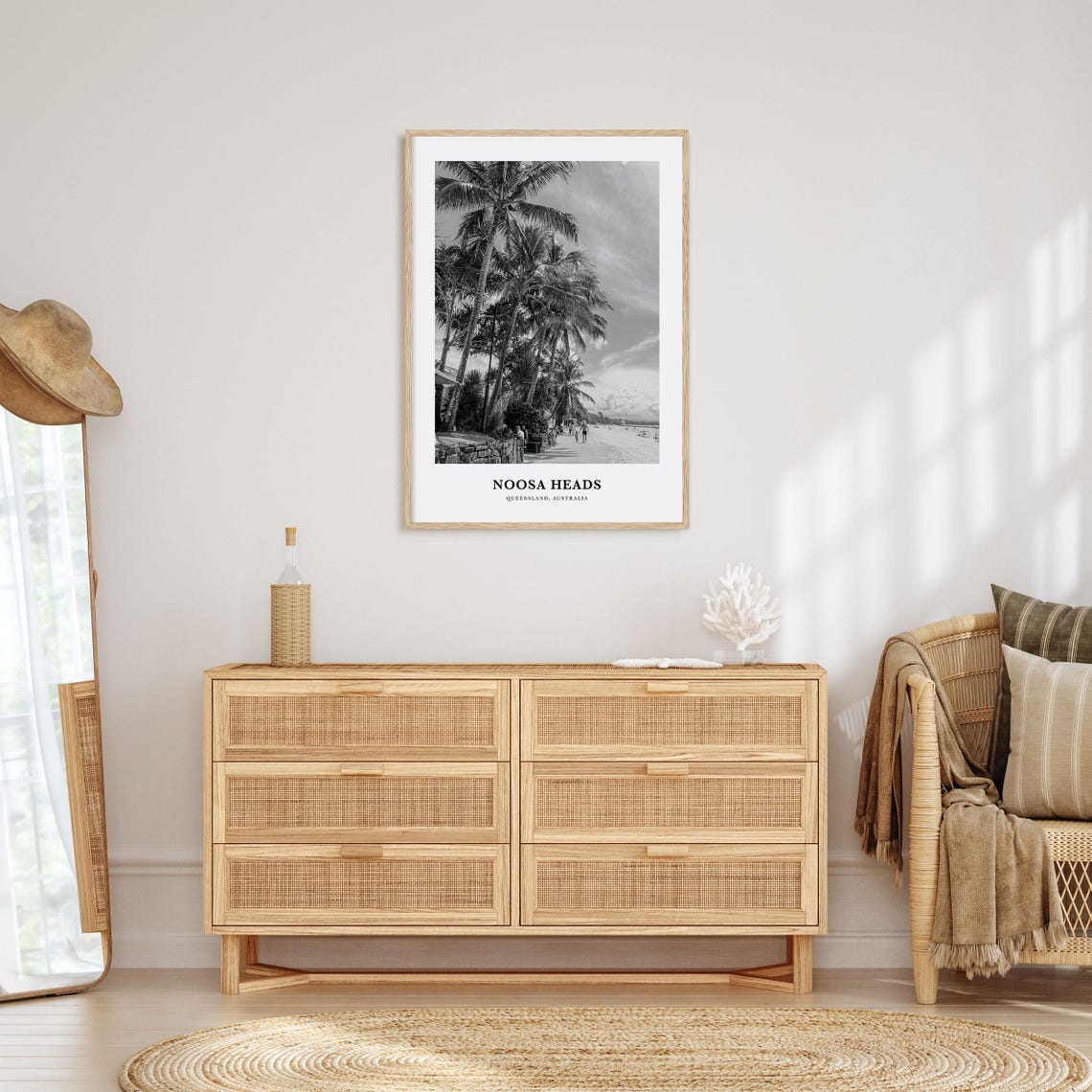 Noosa Heads Wall Art No 1 Noosa Heads Wall Decor Noosa Heads Poster Noosa Heads Home Decor Noosa Heads Travel Gift Noosa Heads Travel - Image 3