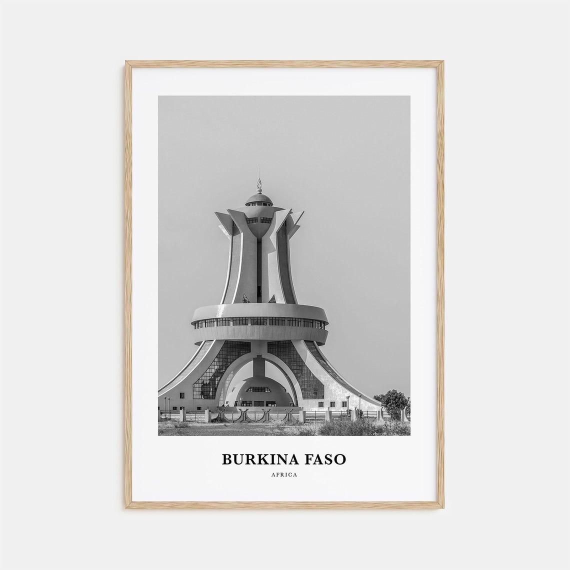 Burkina Faso Wall Art Burkina Faso Wall Decor Burkina Faso Poster Burkina Faso Home Decor Burkina Faso Travel Gift Burkina Faso Travel