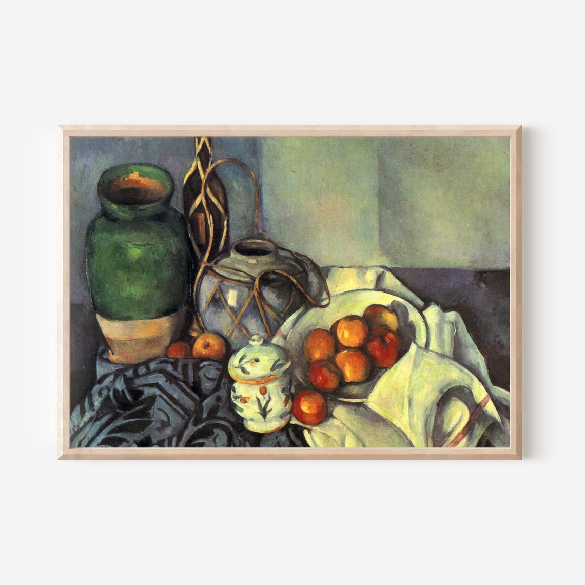 Paul Cezanne Still Life with Apples 1894 Classic Painting Poster - Image 4