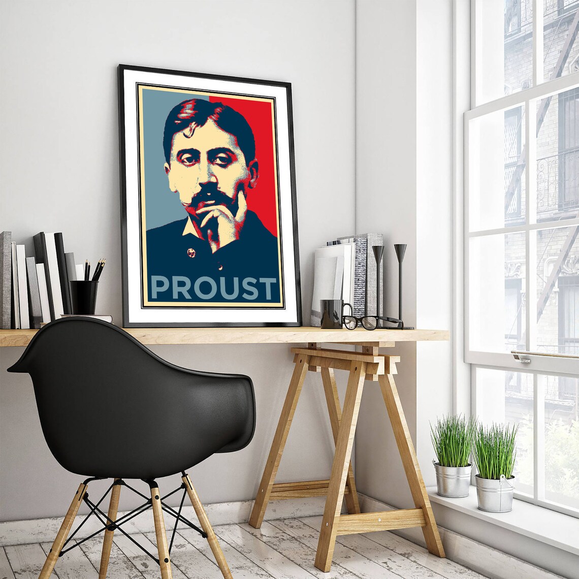 Marcel Proust Art Print, Hope Home Decor - Image 3