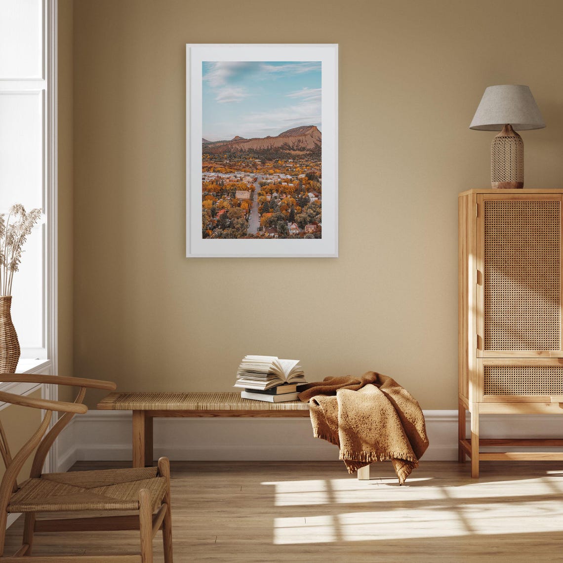 Durango Colorado Fall Town Red Rock Mesas Autumn Colors Photo Poster - Image 3