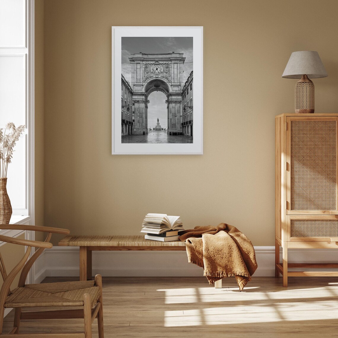 Lisbon Photo Poster Print No 2, Black And White - Image 3