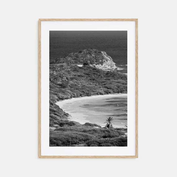 Half Moon Bay Photo Poster Print Half Moon Bay Black And White Wall Art Half Moon Bay Wall Photography Travel Map Poster